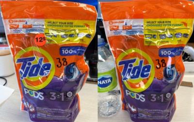A3423 : Tide A3423 : Produits ménagers - Produits à lessive - Pods à Linge TIDE, pods à linge , pack 4 sacs ZIP / (38 / sachet)/ cs
