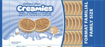 B004 : Snack delites B004 : Déjeuner et collations - Biscuits - Bisc Sand Vanille SNACK DELITES, bisc SAND VANILLE, 12X708G