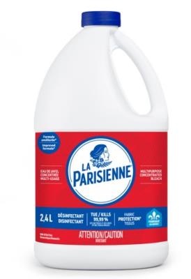 CA056-OU : La parisienne CA056-OU : Produits ménagers - Produits nettoyants - Javel (concentrÉe) LA PARISIENNE ,  javel (CONCENTRÉE) , 6 x 2.4L