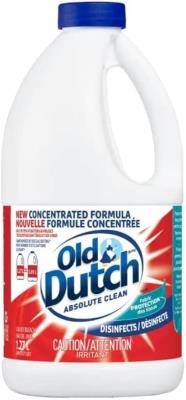 CA068-OU : Old dutch CA068-OU : Produits ménagers - Produits nettoyants - Javel (conc.) OLD DUTCH, JAVEL (CONC.), 10 x 1.27L
