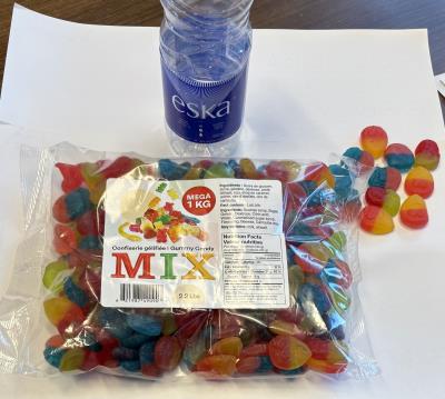CG1516 : Mega mix CG1516 : Confiseries - Bonbons - Gummies   10 X 1kg MEGA MIX , GUMMIES   10 X 1KG