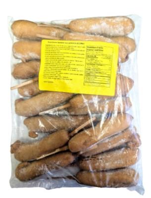 CG2036-OU1 : Saucisse sur batonnet CG2036-OU1 : Produits congelés - Viande - Miel SAUCISSE SUR BATONNET, MIEL, 6 x (20 x 112g)