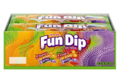 CG2279-OU : Fun dip CG2279-OU : Confiseries - Bonbons - Bonbons Poudre FUN DIP, BONBONS poudre, 10 BOITES  x  (36 x 40.5g)