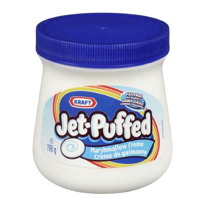 CG2480 : Kraft CG2480 : Confiseries - Guimauves - Creme Guimauve Jet Puff KRAFT,  creme GUIMAUVE JET PUFF  , 12 x 198 G