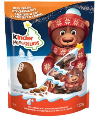CG3049 : Kinder CG3049 : Confiseries - Chocolat - Mini Choco. Noël Caramel KINDER,MINI CHOCO. Noël caramel, 15 x 122G