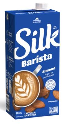 CG4990-OU : Silk CG4990-OU : Breuvages - Café - CrÈme Amandes Orig. (barista) SILK, CRÈME AMANDES ORIG. (barista),6 x 946 ML