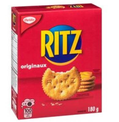 CG6362 : Christie CG6362 : Déjeuner et collations - Biscuits - Biscuits Ritz Original CHRISTIE,BISCUITS RITZ original,12 x 180G