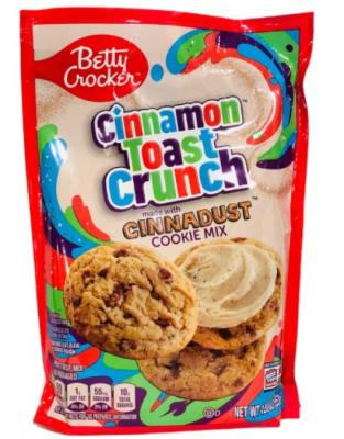 CG7107 : Betty crocker CG7107 : Déjeuner et collations - Biscuits - MÉl. Bisc. Croc Cannelle BETTY CROCKER,MÉL. BISC. croc cannelle,12 x 357g