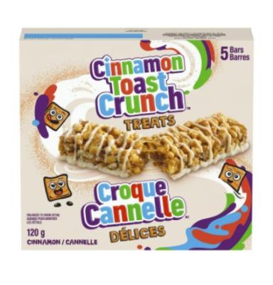 CG7223 : General mills CG7223 : Confiseries - Croustilles  - Barres Croque Cannelle GENERAL MILLS, BARRES croque cannelle, 12 x 120g