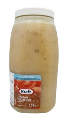 CH1000 : Kraft CH1000 : Condiments - Mayonnaise - Vina. Itali. Piqu. (calorie Wise) KRAFT,VINA. itali. piqu. (calorie wise) , 2 MEGA x 3.78L