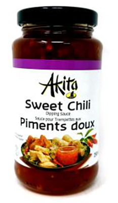 CH288 : Akita CH288 : Ingrédients de cuisine - Divers - Sauce Piments Doux AKITA,SAUCE PIMENTS DOUX, 12 x 250 ML