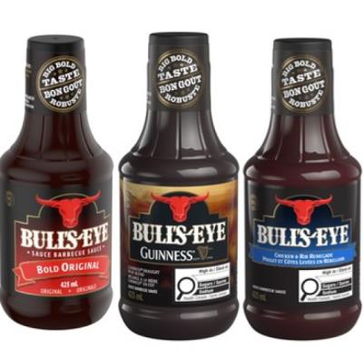 CH96-1 : Bull's eye CH96-1 : Condiments - Sauces - (1 Pal) Sce Bbq Ass (3 Sav.) BULL'S EYE,(1 PAL) SCE BBQ ass (3 sav.), 600 x 425 ML