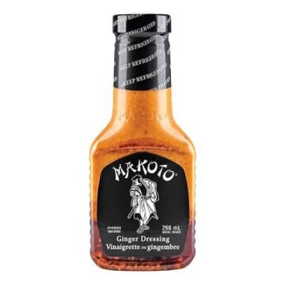 CH9606-OU : Makoto CH9606-OU : Condiments - Sauces - Vinaigrette Gingembre MAKOTO,VINAIGRETTE gingembre, 6 x 266ml