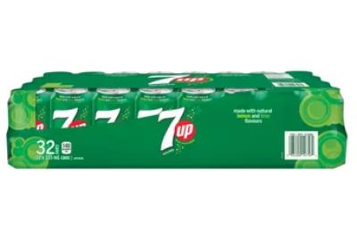 CJ1221-OU : 7-up CJ1221-OU : Breuvages - Eau - Liqueur 7-UP, LIQUEUR, 32 x 355ml