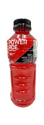 CJ6301-OU : Powerade CJ6301-OU : Breuvages - Boissons énergisantes - Punch Fruits POWERADE ,PUNCH FRUITS   , 24 x 591 ML