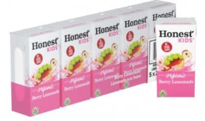 CJ9379 : Honest kids CJ9379 : Breuvages - Jus - Limonade Baies HONEST KIDS,LIMONADE baies,8 x (5 x 200 ML)