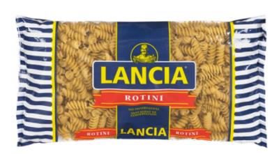 CN04-OU : Lancia CN04-OU : Pâtes, riz et nouilles - Macaroni - Pates Rotini LANCIA, PATES ROTINI, 15 x 750g