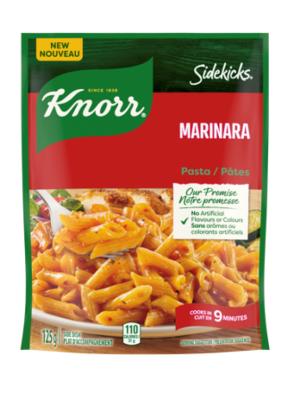 CN3075-OU : Sidekicks CN3075-OU : Pâtes, riz et nouilles - Macaroni - PÂtes Marinara SIDEKICKS,PÂTES marinara,8 x 125G