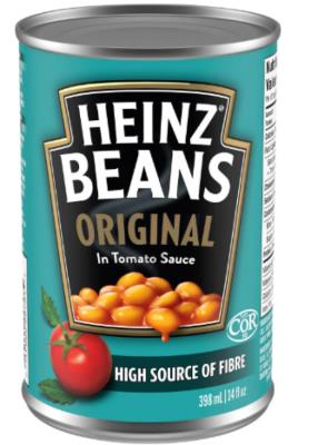 CS444-OU : Heinz CS444-OU : Conserves et bocaux - Soupes - Feves Sauce Tomates HEINZ, FEVES sauce TOMATES, 24 x 398ml