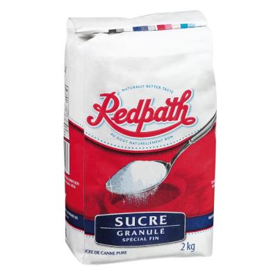 S005 : Redpath S005 : Ingrédients de cuisine - Sucre - Sucre Fin REDPATH, SUCRE FIN, 10 x 2KG