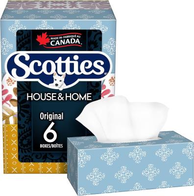 S80136-OU : Scotties S80136-OU : Hygiène et santé - Papiers-mouchoirs - Mouchoir Decor SCOTTIES,MOUCHOIR DECOR,8X6X126 FEUIL.